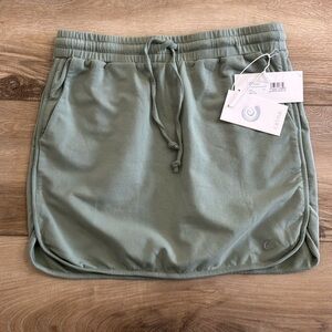 NWT JOHNNY WAS CALME- Terry Commuter Short Skirt